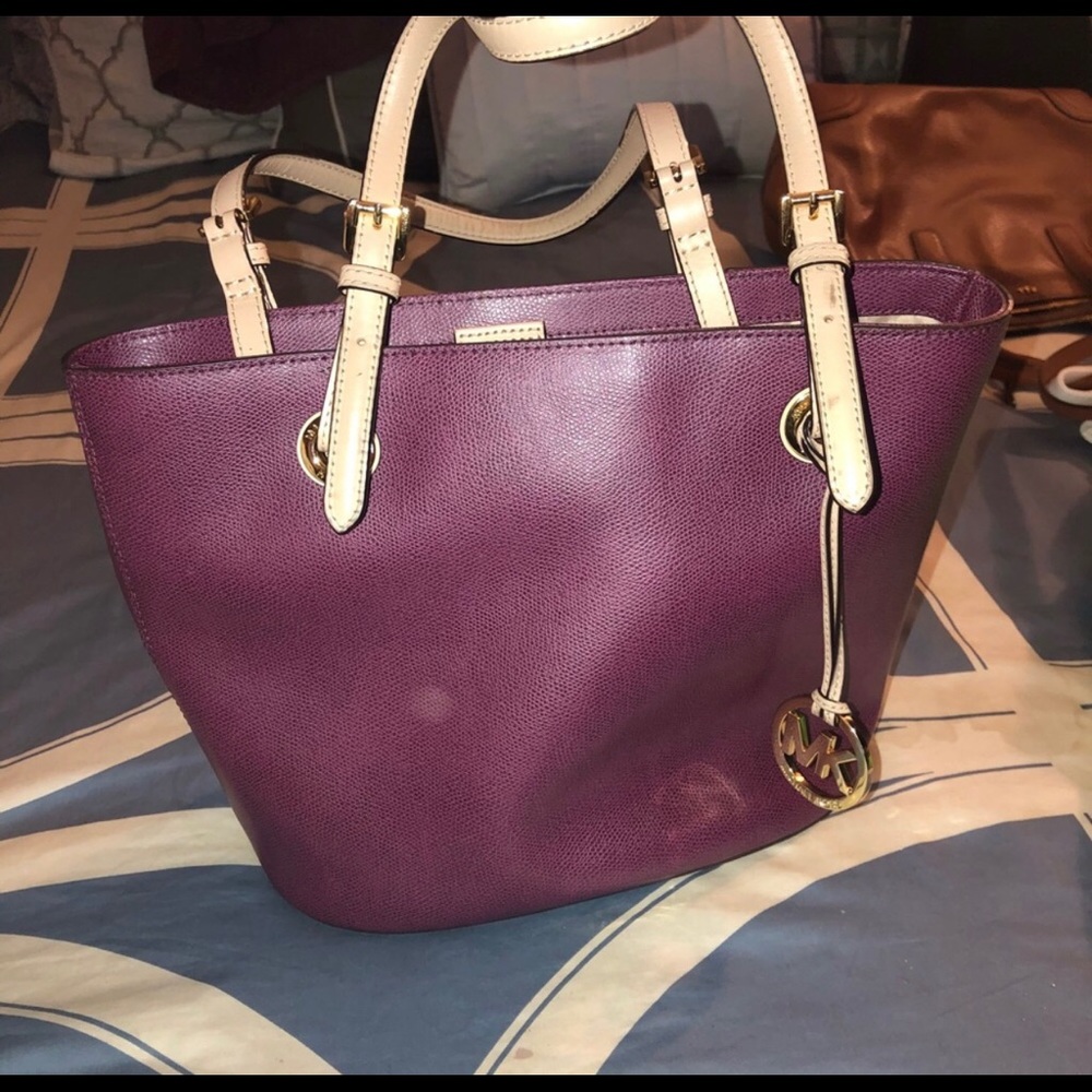 Purple Michael Kors Handbag